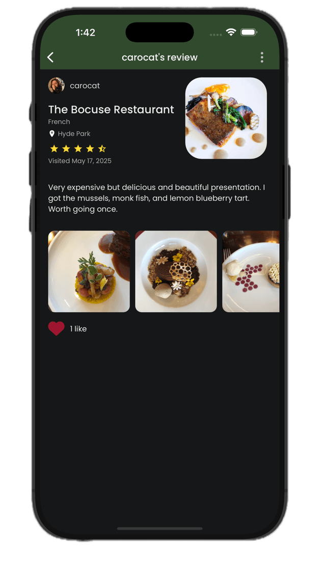 Lunchbox banner: 'The' meeting place for restaurant enthusiasts